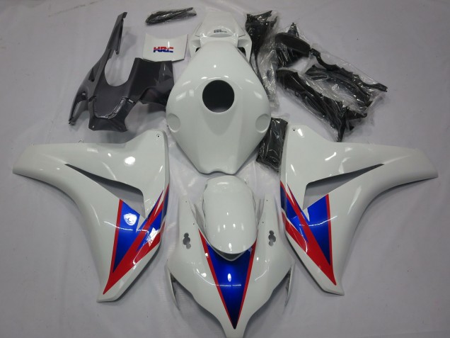 Weiß Blau Rot 2008-2011 Honda CBR1000RR Motorrad Verkleidung Weiß Blau Rot 2008-2011 Honda CBR1000RR Motorrad Verkleidung