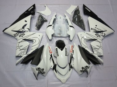 Weiß Corona 2004-2005 Kawasaki ZX10R Motorrad Verkleidung