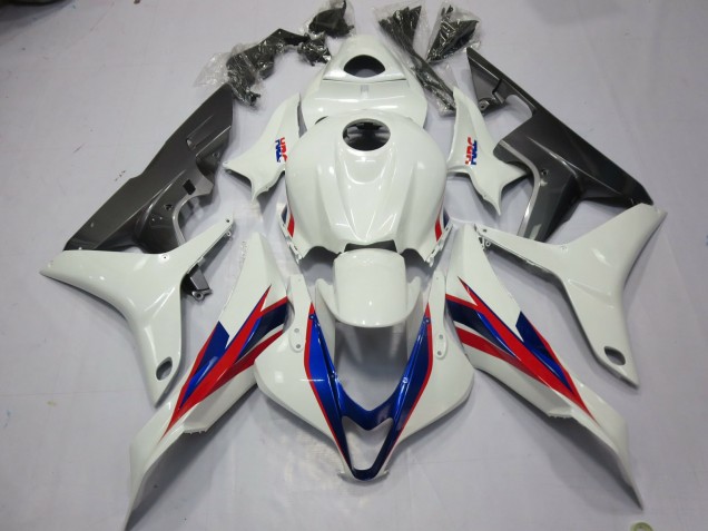 Weiß HRC 2007-2008 Honda CBR600RR Motorrad Verkleidung Weiß HRC 2007-2008 Honda CBR600RR Motorrad Verkleidung
