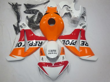 Weiß Repsol 2008-2011 Honda CBR1000RR Motorrad Verkleidung