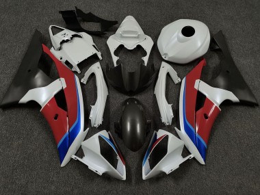 Weiß Rot & Blau 2008-2016 Yamaha R6 Motorrad Verkleidung
