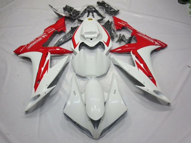 Weiß-Rot-Stil 2004-2006 Yamaha R1 Motorrad Verkleidung Weiß-Rot-Stil 2004-2006 Yamaha R1 Motorrad Verkleidung