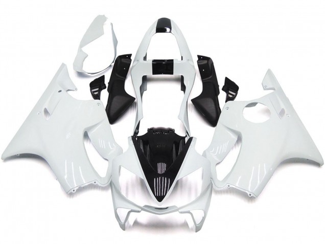 Weiß & Schwarz 2001-2003 Honda CBR600 F4i Motorrad Verkleidung Weiß & Schwarz 2001-2003 Honda CBR600 F4i Motorrad Verkleidung
