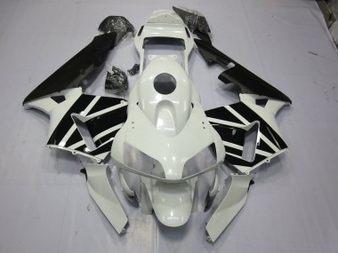 Weiß & Schwarz OEM 2003-2004 Honda CBR600RR Motorrad Verkleidung