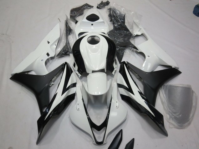 Weiß & Schwarz OEM Stil 2007-2008 Honda CBR600RR Motorrad Verkleidung Weiß & Schwarz OEM Stil 2007-2008 Honda CBR600RR Motorrad Verkleidung