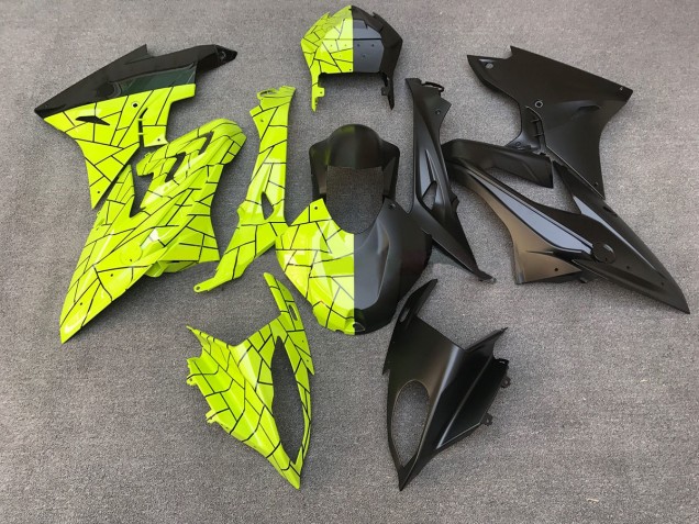Alien Blau & Weiß 2009-2014 BMW S1000RR Motorrad Verkleidung Alien Blau & Weiß 2009-2014 BMW S1000RR Motorrad Verkleidung