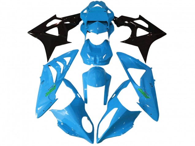 Alien Blau & Weiß 2009-2014 BMW S1000RR Motorrad Verkleidung Alien Blau & Weiß 2009-2014 BMW S1000RR Motorrad Verkleidung