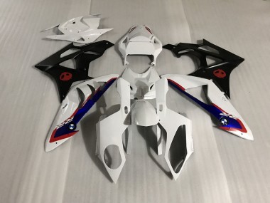 Alien Blau & Weiß 2009-2014 BMW S1000RR Motorrad Verkleidung