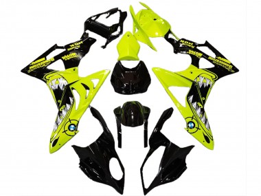 Alien Blau & Weiß 2009-2014 BMW S1000RR Motorrad Verkleidung
