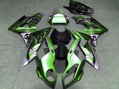 Alien Blau & Weiß 2009-2014 BMW S1000RR Motorrad Verkleidung
