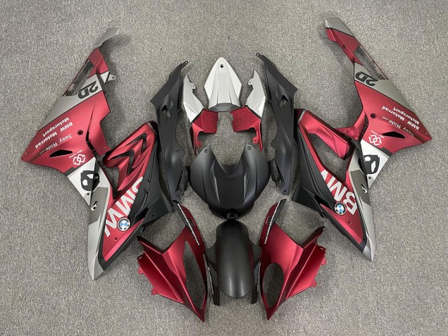Alien Blau & Weiß 2009-2014 BMW S1000RR Motorrad Verkleidung Alien Blau & Weiß 2009-2014 BMW S1000RR Motorrad Verkleidung