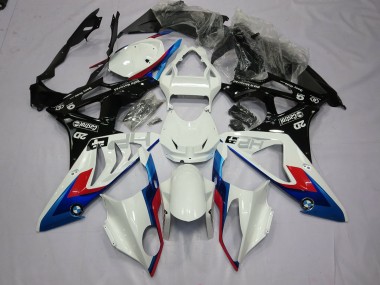 Alien Blau & Weiß 2009-2014 BMW S1000RR Motorrad Verkleidung