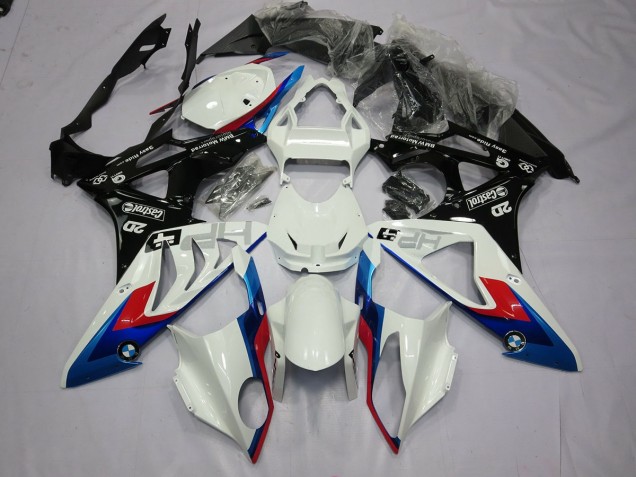 Alien Blau & Weiß 2009-2014 BMW S1000RR Motorrad Verkleidung Alien Blau & Weiß 2009-2014 BMW S1000RR Motorrad Verkleidung