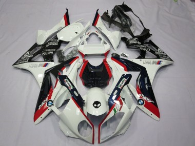 Alien Blau & Weiß 2009-2014 BMW S1000RR Motorrad Verkleidung