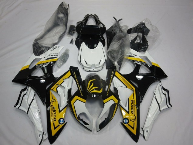 Alien Blau & Weiß 2009-2014 BMW S1000RR Motorrad Verkleidung Alien Blau & Weiß 2009-2014 BMW S1000RR Motorrad Verkleidung