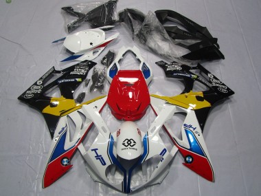 Alien Blau & Weiß 2009-2014 BMW S1000RR Motorrad Verkleidung