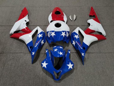 Amerikanische Flagge 2007-2008 Honda CBR600RR Motorrad Verkleidung