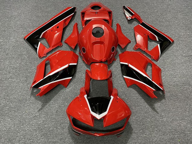 Aufkleber In Glänzendem Rot Schwarz & Weiß 2013-2023 Honda CBR600RR Motorrad Verkleidung Aufkleber In Glänzendem Rot Schwarz & Weiß 2013-2023 Honda CBR600RR Motorrad Verkleidung