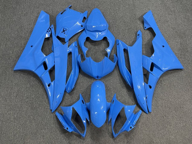 Babyblau 2006-2007 Yamaha R6 Motorrad Verkleidung Babyblau 2006-2007 Yamaha R6 Motorrad Verkleidung