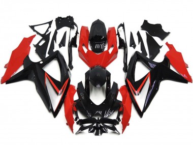 Benutzerdefiniert Rot OEM Stil 2008-2010 Suzuki GSXR 600-750 Motorrad Verkleidung