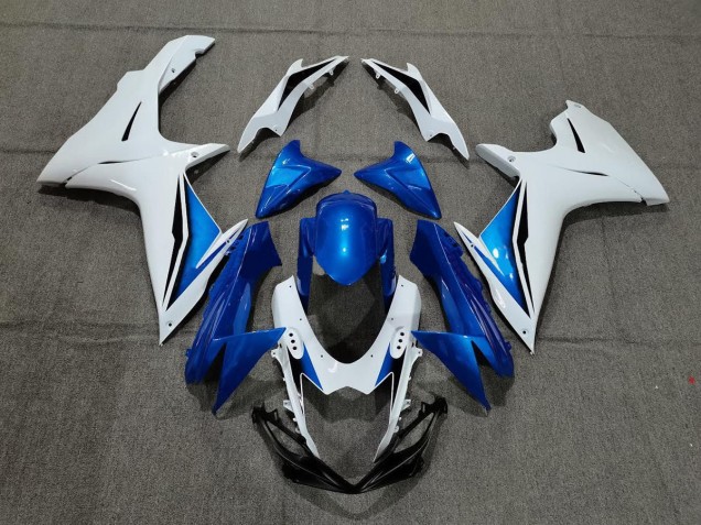 Blau & Weiß 2011-2024 Suzuki GSXR 600-750 Motorrad Verkleidung Blau & Weiß 2011-2024 Suzuki GSXR 600-750 Motorrad Verkleidung