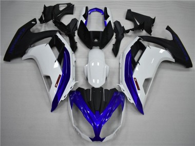 Blau & Weiß 2012-2016 Kawasaki Ninja 650R Motorrad Verkleidung
