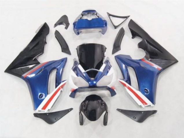 Blau 6 2006-2008 Triumph Daytona 675 Motorrad Verkleidung Blau 6 2006-2008 Triumph Daytona 675 Motorrad Verkleidung