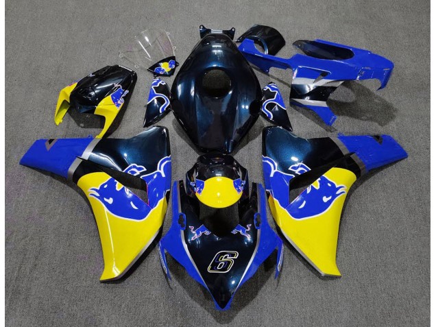 Blau Bull 2008-2011 Honda CBR1000RR Motorrad Verkleidung Blau Bull 2008-2011 Honda CBR1000RR Motorrad Verkleidung