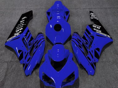 Blau Glänzend Flame 2004-2005 Honda CBR1000RR Motorrad Verkleidung