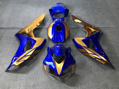 Blau & Gold 2006-2007 Honda CBR1000RR Motorrad Verkleidung