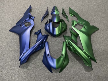 Blau & Grün Split 2017-2021 Yamaha R6 Motorrad Verkleidung