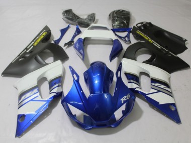 Blau & Matt 1998-2002 Yamaha R6 Motorrad Verkleidung