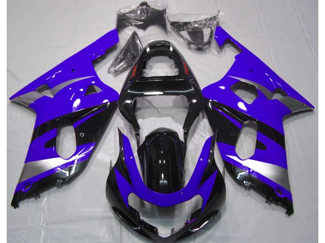 Blau OEM Stil 2001-2003 Suzuki GSXR 600-750 Motorrad Verkleidung Blau OEM Stil 2001-2003 Suzuki GSXR 600-750 Motorrad Verkleidung