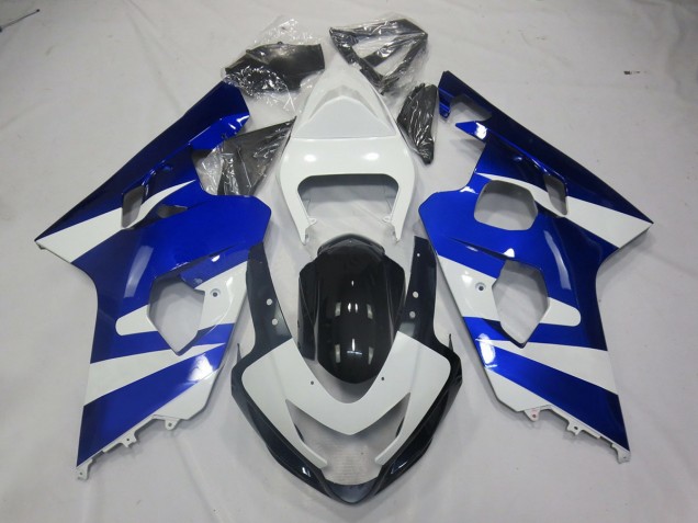 Blau Weiß OEM Stil 2004-2005 Suzuki GSXR 600-750 Motorrad Verkleidung Blau Weiß OEM Stil 2004-2005 Suzuki GSXR 600-750 Motorrad Verkleidung