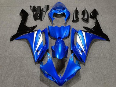 Blauweiß & Schwarz 2007-2008 Yamaha R1 Motorrad Verkleidung