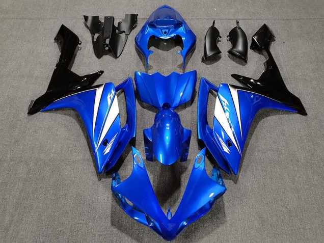 Blauweiß & Schwarz 2007-2008 Yamaha R1 Motorrad Verkleidung Blauweiß & Schwarz 2007-2008 Yamaha R1 Motorrad Verkleidung