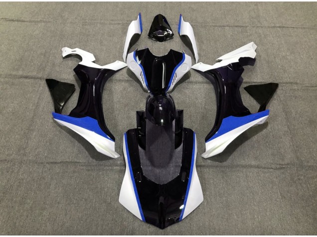 Blau Schwarz & Weiß 2015-2019 Yamaha R1 Motorrad Verkleidung Blau Schwarz & Weiß 2015-2019 Yamaha R1 Motorrad Verkleidung