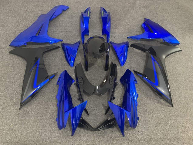 Blau Schwarz & Grau 2011-2024 Suzuki GSXR 600-750 Motorrad Verkleidung Blau Schwarz & Grau 2011-2024 Suzuki GSXR 600-750 Motorrad Verkleidung
