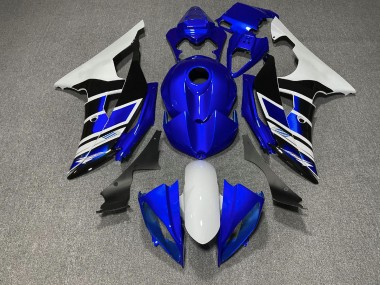 Blau Schwarz & Weiß OEM Stil 2008-2016 Yamaha R6 Motorrad Verkleidung