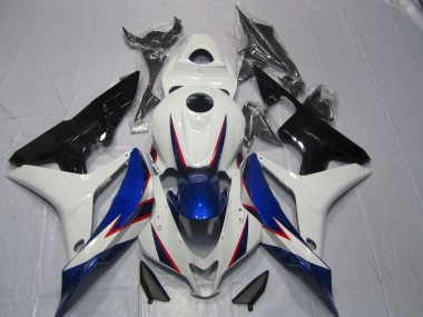 Blau Silber OEM Stil 2007-2008 Honda CBR600RR Motorrad Verkleidung