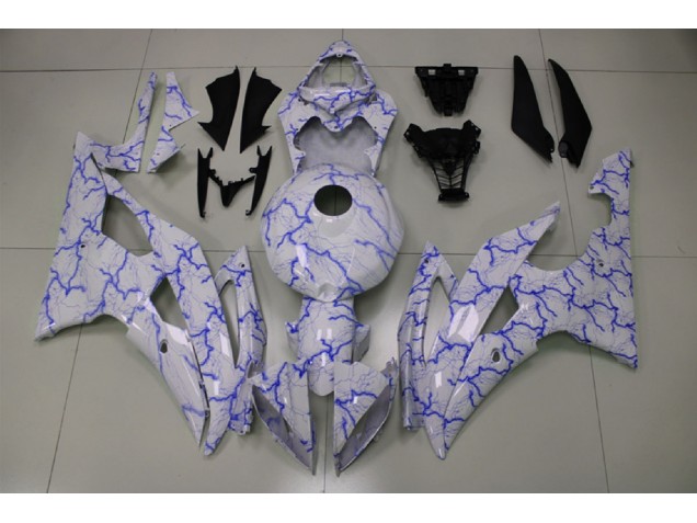 Blaue Beleuchtung 2008-2016 Yamaha R6 Motorrad Verkleidung Blaue Beleuchtung 2008-2016 Yamaha R6 Motorrad Verkleidung