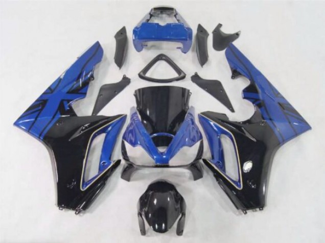 Blaue Flagge / Schwarz 2006-2008 Triumph Daytona 675 Motorrad Verkleidung Blaue Flagge / Schwarz 2006-2008 Triumph Daytona 675 Motorrad Verkleidung