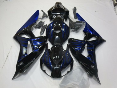 Blaue Flamme 2006-2007 Honda CBR1000RR Motorrad Verkleidung