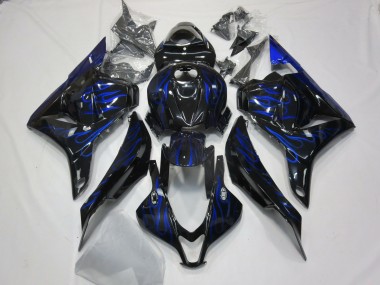 Blaue Flamme 2009-2012 Honda CBR600RR Motorrad Verkleidung