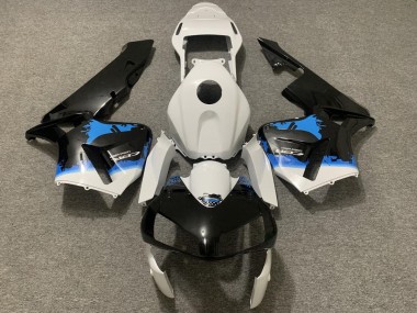 Blaue Spritzer 2003-2004 Honda CBR600RR Motorrad Verkleidung