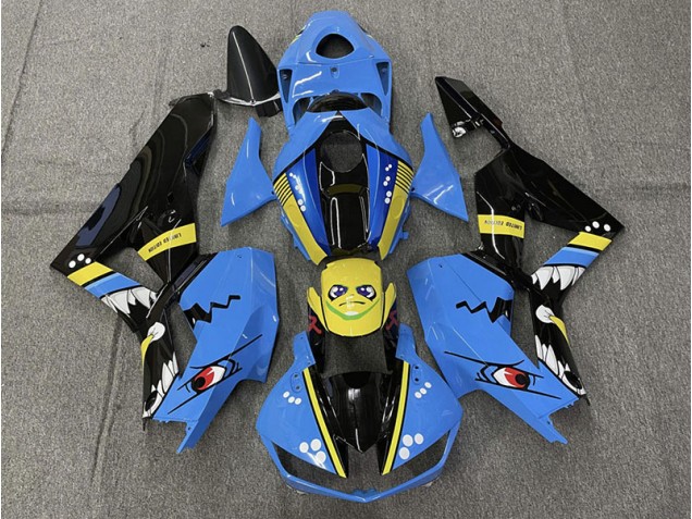Blauer Hai 2013-2023 Honda CBR600RR Motorrad Verkleidung Blauer Hai 2013-2023 Honda CBR600RR Motorrad Verkleidung