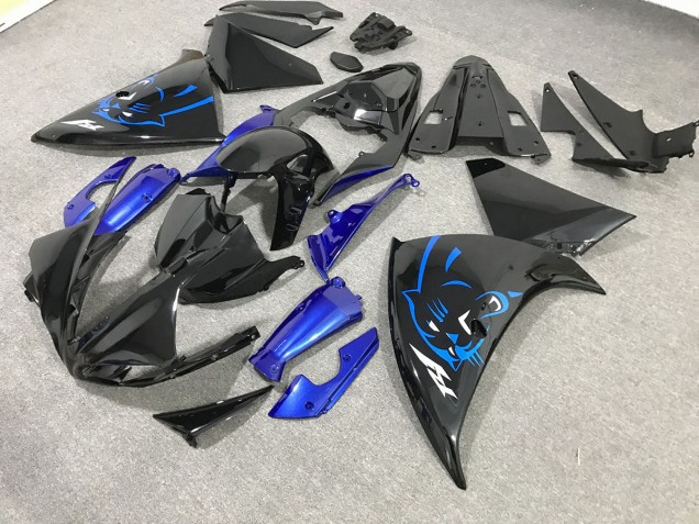 Blauer Panther 2009-2011 Yamaha R1 Motorrad Verkleidung Blauer Panther 2009-2011 Yamaha R1 Motorrad Verkleidung