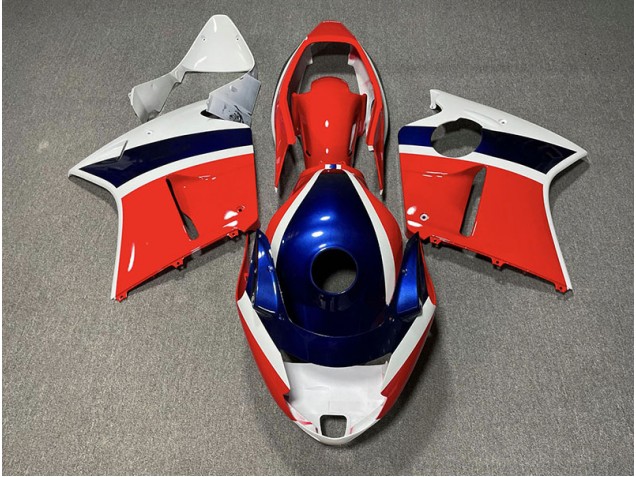 Blaurot & Weiß 1996-2007 Honda CBR1100XX Motorrad Verkleidung Blaurot & Weiß 1996-2007 Honda CBR1100XX Motorrad Verkleidung
