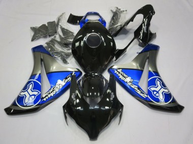 Blausilber Sonderdesign 2008-2011 Honda CBR1000RR Motorrad Verkleidung