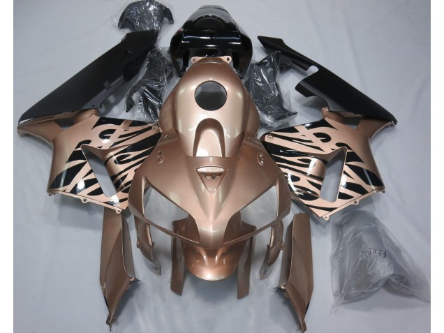 Bronze Flame 2005-2006 Honda CBR600RR Motorrad Verkleidung Bronze Flame 2005-2006 Honda CBR600RR Motorrad Verkleidung